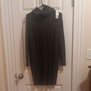 NWT Banana Republic Grey Sweater Dress